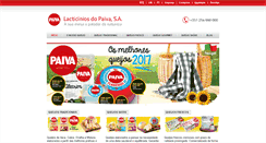 Desktop Screenshot of lacticiniospaiva.pt